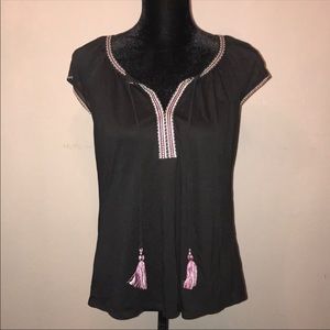 Like new White House BM medium boho blouse